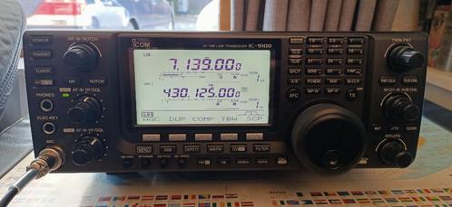 Icom IC-9100 HF/VHF/UHF (met div, opties), Telecommunicatie, Zenders en Ontvangers, Zo goed als nieuw, Zender en Ontvanger, Ophalen of Verzenden