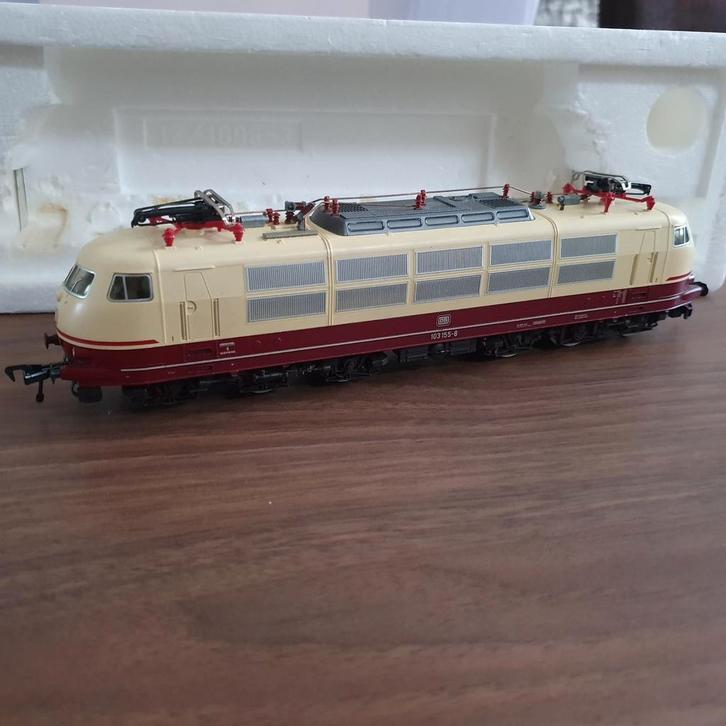 Fleischmann TEE electrische locomotief, DC DIGITAAL in H0, Hobby en Vrije tijd, Modeltreinen | H0, Zo goed als nieuw, Locomotief