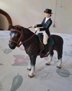 Mooi schleichpaard  met  ruiter, Ophalen, Nieuw, Paard, Beeldje of Figuurtje