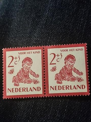 Nederland 2+3ct kinderpostzegel 