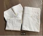 Lakenset, Wit, Overige typen, Tweepersoons, Ophalen of Verzenden