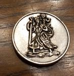 Dashbord plakker Heilige Christoffel, Verzamelen, Religie, Ophalen of Verzenden, Zo goed als nieuw