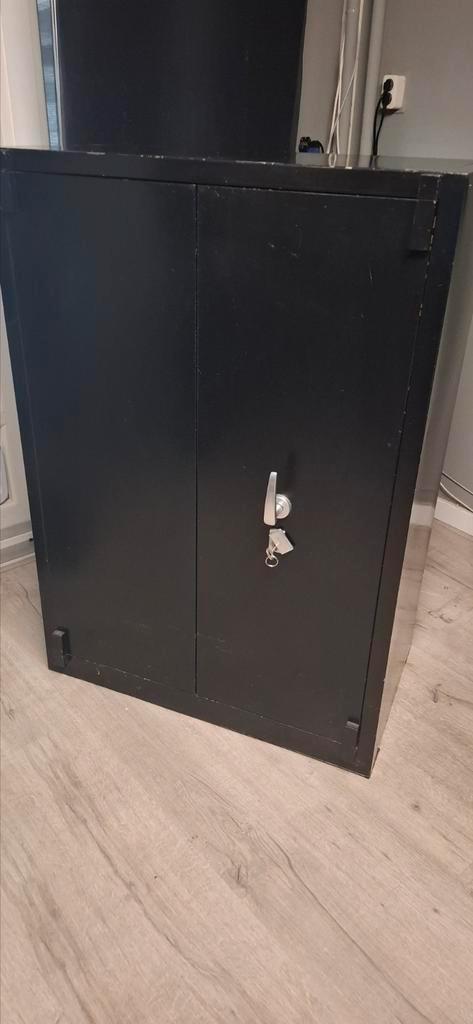 Grote brandkast - kluis zwart, Huis en Inrichting, Brandblussers en Brandkasten, Gebruikt, Brandkast, Ophalen