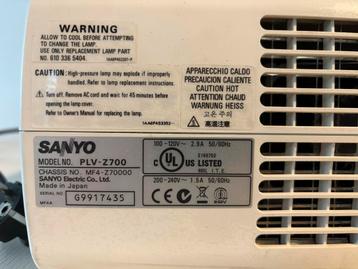 Sanyo Beamer - Topkwaliteit Projector beschikbaar voor biedingen