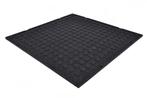 Rubber Terras Tegels 100 x 100 x 2.5cm (Zwart), Nieuw, Ophalen of Verzenden, Rubber, Terrastegels