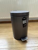 Brabantia prullenbak 10 - 12 liter, Ophalen, Gebruikt, Met pedaal, Metaal