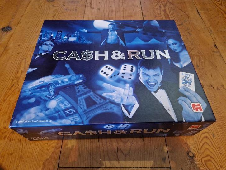 Spel: Cash&Run - Jumbo, Hobby en Vrije tijd, Gezelschapsspellen | Bordspellen, Zo goed als nieuw, Een of twee spelers, Drie of vier spelers