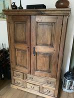 Kast gemaakt van oud hout, Huis en Inrichting, Kasten | Buffetkasten, Ophalen, Gebruikt, 100 tot 150 cm, 150 tot 200 cm