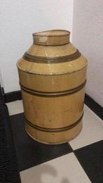 Antiek Blikken Theebus uit winkel, Verzamelen, Blikken, Ophalen of Verzenden, Gebruikt, Overige, Overige merken