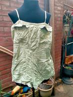 Bershka m Groene Playsuit met Kant - Vintage Stijl, Ophalen of Verzenden, Gedragen, Maat 38/40 (M), Groen