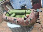 Mooie rubberboot met fluister motor en accu, Watersport en Boten, Ophalen, Zo goed als nieuw, Twee personen, Overige typen