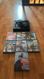 - PS4 Slim 500GB + Spellen, Ophalen, Zo goed als nieuw, Met 2 controllers, Slim