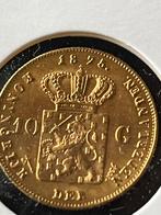 Gouden tientje 1875, Koning Willem III, Losse munt, Goud, Overige waardes