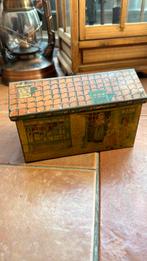 Blikje in vorm van huisje, Ophalen of Verzenden, Gebruikt, Overige