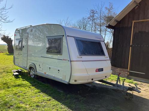 Fijne familie caravan van het degelijke merk Wilk, Caravans en Kamperen, Caravans, Particulier, tot en met 4, Rondzit, Wilk, Ophalen
