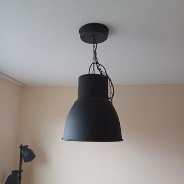 Ikea hektar hanglamp industrieel donkergrijs rond 38cm beschikbaar voor biedingen