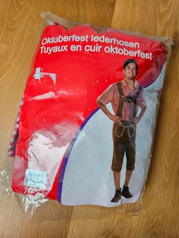 Oktoberfest Lederhosen Kostuum XL beschikbaar voor biedingen