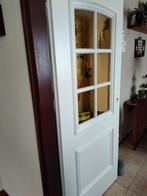 2 binnen deuren, 83x201,5cm, opdek, Ophalen, Glas, Binnendeur, 200 tot 215 cm