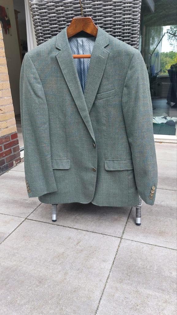 Carl Gross maat 27. (jade?)groen 100% scheerwol, Kleding | Heren, Kostuums en Colberts, Gedragen, Overige maten, Rood, Ophalen of Verzenden