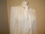 Louis Vuitton the uniform nieuw hagel witte blouse strikS/M, Kleding | Dames, Verzenden, Wit, Maat 36 (S), Louis Vuitton