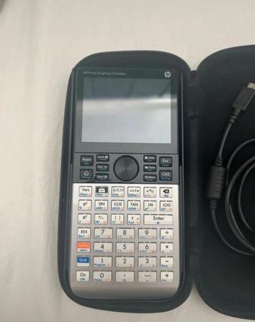 HP Prime Grafische Rekenmachine (met hoesje + oplaadkabel) beschikbaar voor biedingen