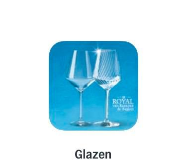 AH zegels voor de kristalglas glazen - € 3,00 p.krt (KWF) beschikbaar voor biedingen