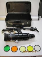 zenit sniper camera met lens in metalen kist (347), Ophalen of Verzenden, Gebruikt, Spiegelreflex, Overige Merken