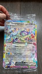Pokémon Terapagos EX 128/142, Ophalen of Verzenden, Nieuw, Losse kaart, Foil