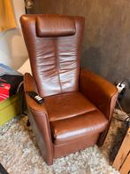 Prominent Sta-Op-Stoel/Fauteuil, Huis en Inrichting, Fauteuils, Ophalen, Zo goed als nieuw, Leer, 50 tot 75 cm
