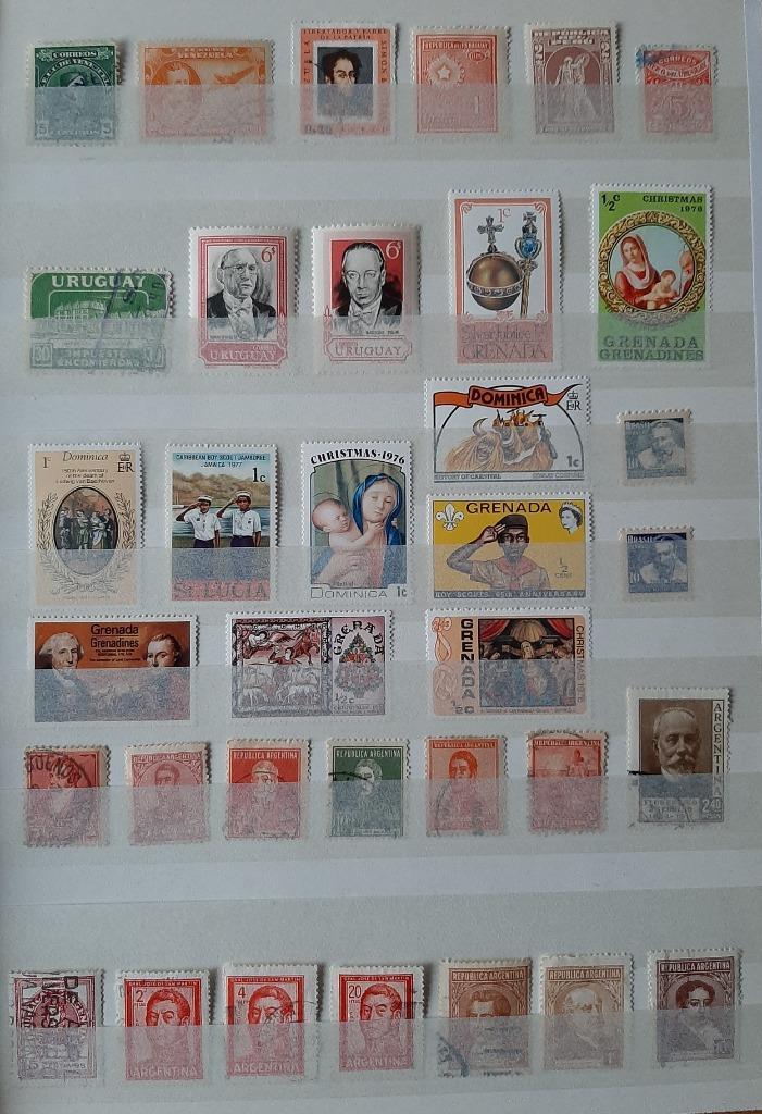 Verzameling Postzegels Amerika Gestempeld en Postfris, Postzegels en Munten, Postzegels | Volle albums en Verzamelingen, Buitenland