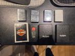 4 mooie zippo's, Verzamelen, Ophalen, Zo goed als nieuw, Aansteker