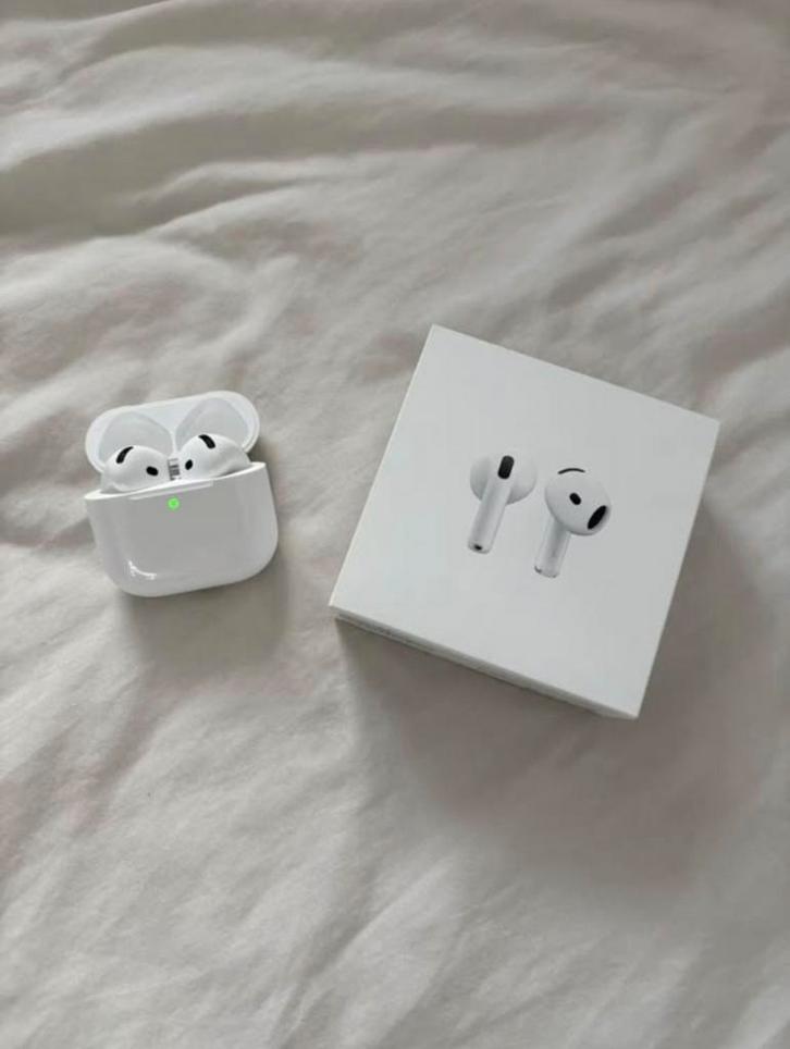 AirPods Generatie 4 (Nieuw&Geseald) ✅, Telecommunicatie, Mobiele telefoons | Oordopjes, Zo goed als nieuw, Bluetooth, Ophalen of Verzenden