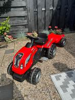 Smoby tracktor farmer XL rood, Kinderen en Baby's, Speelgoed | Buiten | Voertuigen en Loopfietsen, Ophalen, Zo goed als nieuw