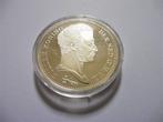Herslag 1 Gulden munt Koning Willem III uit 1823 zilver 925, Postzegels en Munten, Munten | Nederland, 1 gulden, Koning Willem III