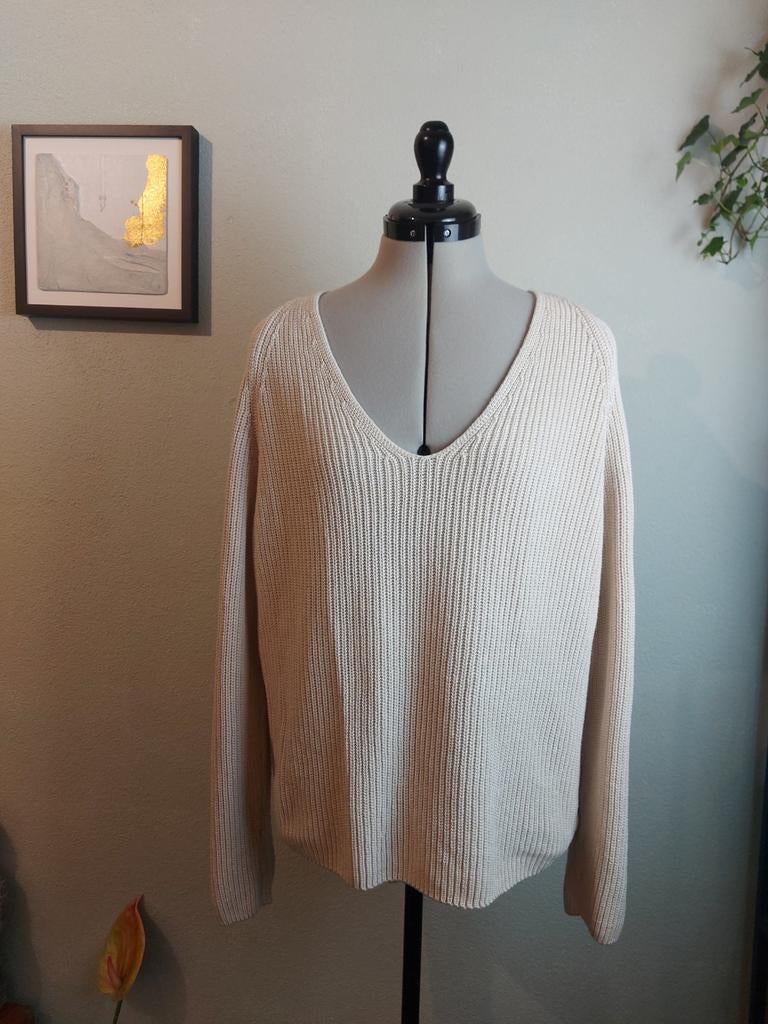 Marco Polo trui - creme wit, maat L, Kleding | Dames, Truien en Vesten, Zo goed als nieuw, Maat 42/44 (L), Wit, Ophalen of Verzenden