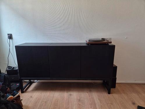 Gratis ophalen zwart dressoir, Huis en Inrichting, Kasten | Dressoirs, Gebruikt, 150 tot 200 cm, 25 tot 50 cm, Ophalen