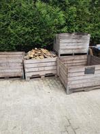6 houten fruitbakken te koop ( op pallet ), Doe-het-zelf en Verbouw, Hout en Planken, Gebruikt, Minder dan 200 cm, Ophalen, Overige houtsoorten