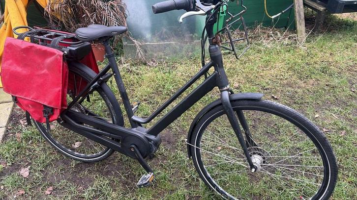 Elektrische fiets, Fietsen en Brommers, Fietsen | Dames | Omafietsen, Gebruikt, Ophalen