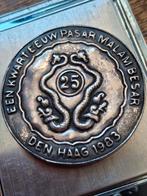 Nederland Penning op rand gemerk zilver gehalte ?, Verzenden, Zilver