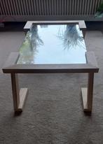 Design salontafel - 95x60cm - eikenhout, Huis en Inrichting, Tafels | Salontafels, Ophalen, 50 tot 100 cm, Eikenhout, Nieuw