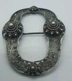Zilveren antieke gesp met Zeeuwse knopen gemerkt zilver, Antiek en Kunst, Ophalen of Verzenden, Zilver