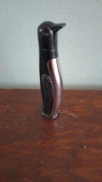 Vintage Pinguin Aansteker - Metaal beschikbaar voor biedingen