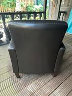 Skai fauteuil, Ophalen, Overige materialen, Gebruikt, 75 tot 100 cm