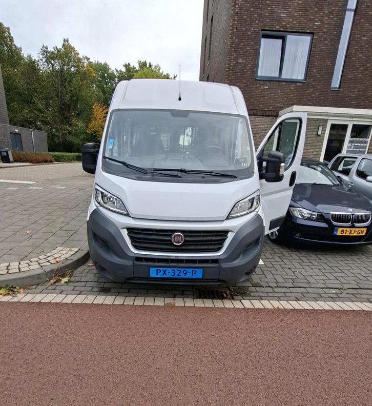 Fiat Ducato 3.0 CNG | Rolstoelbus | 9 zitplaatsen | 2017, Auto's, Fiat, Bedrijf, Ducato, Aangepast voor mindervaliden, ABS, Achteruitrijcamera