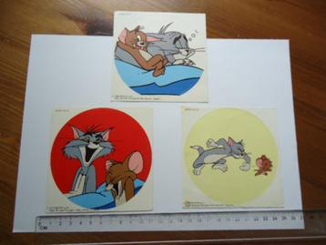 sticker Tom  & Jerry strip cartoon tv retro vintage mgm