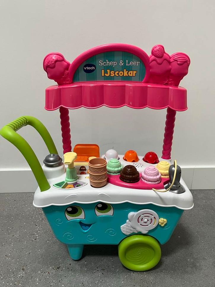 VTech IJscokar - Speelplezier voor de kleintjes!, Kinderen en Baby's, Speelgoed | Vtech, Zo goed als nieuw, Ophalen of Verzenden