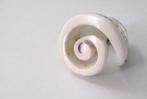 Luxe mooie grote Natuurlijke Abalone schelp ring, maat 23, Ophalen, 20 of groter, Zo goed als nieuw, Dame of Heer