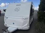 Knaus Sport 450 FU Frans bed,1500 kg as, GFK dak,nieuwstaat, Caravans en Kamperen, Bedrijf, Overige typen, 4 tot 5 meter, Knaus