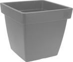 Plantenpot/bloempot Kunststof D39xH35cm Grijs, Tuin en Terras, Bloempotten, 25 tot 40 cm, Kunststof, Verzenden, 1786PC15