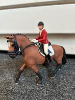 Schleich Dressuur paard met ruiter en rijtuig, Ophalen of Verzenden, Gebruikt, Overige typen